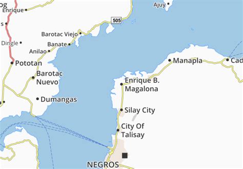 eb magalona zip code|Enrique B. Magalona Map .
